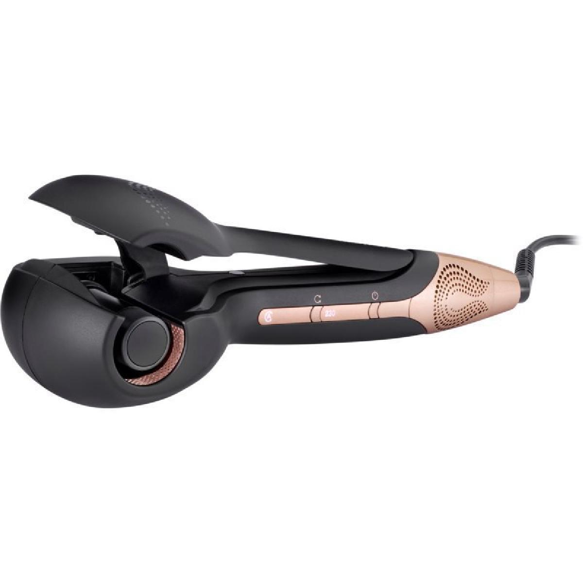 BaByliss C1900E Wave Secret Air αυτόματο ψαλίδι μαλλιών γιά μπούκλες black rose gold