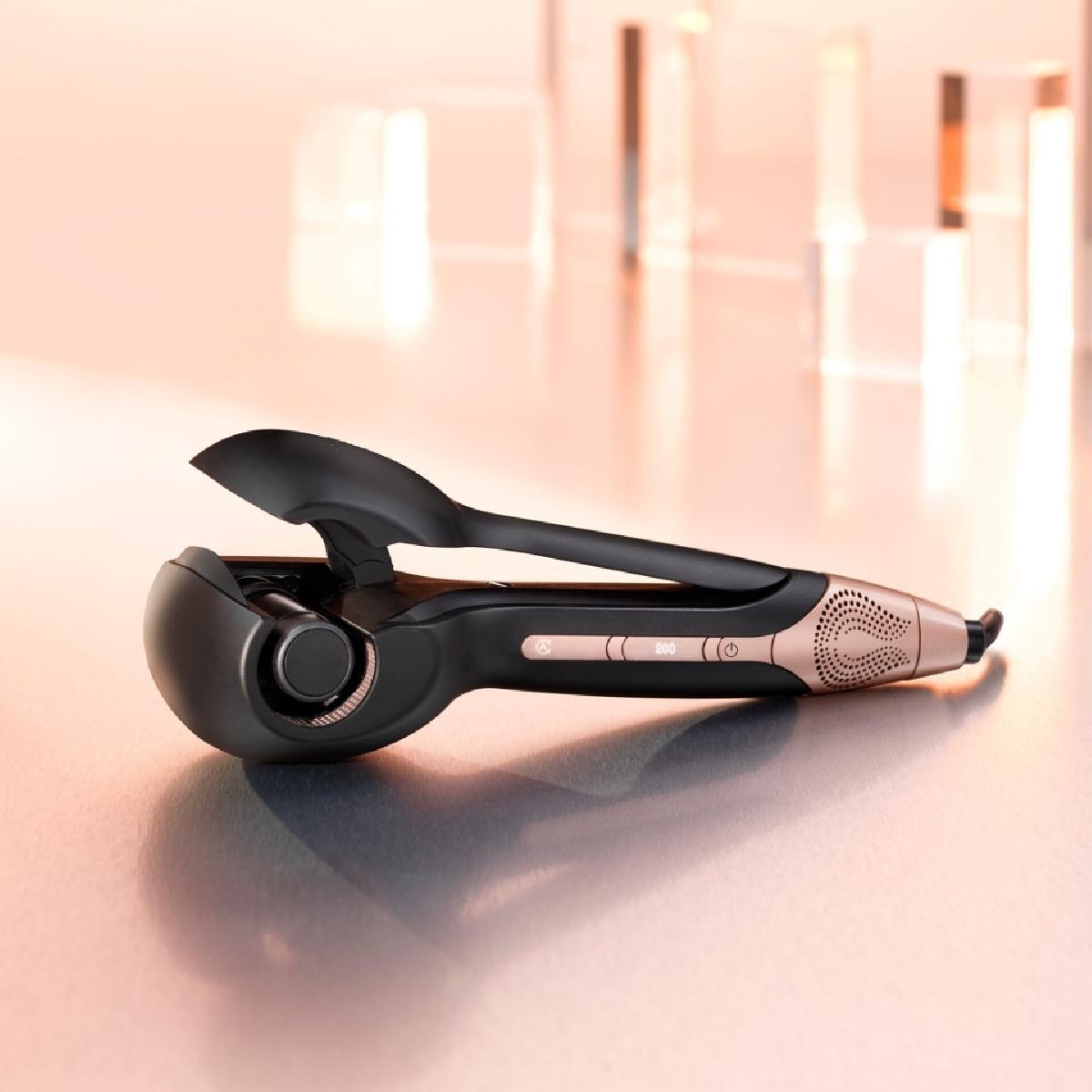 BaByliss C1900E Wave Secret Air αυτόματο ψαλίδι μαλλιών γιά μπούκλες black rose gold