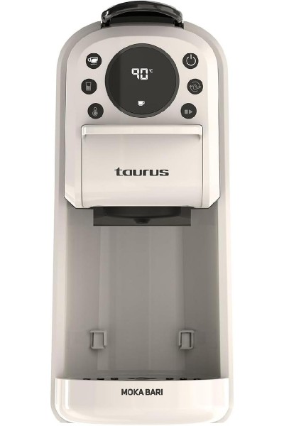 Taurus Mokabari μηχανή καφέ espresso 4-σε-1  20 bar συμβατή με αλεσμένο καφέ, και με κάψουλες Nespresso, Dolce Gusto, ESE Pods