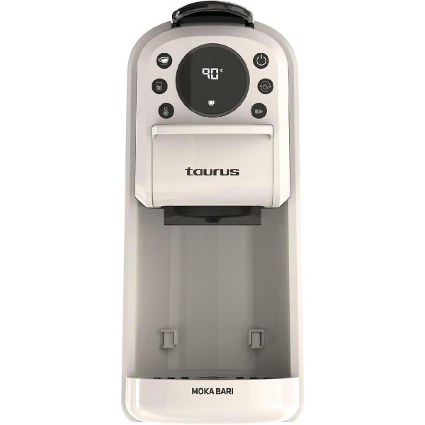 Taurus Mokabari μηχανή καφέ espresso 4-σε-1  20 bar συμβατή με αλεσμένο καφέ, και με κάψουλες Nespresso, Dolce Gusto, ESE Pods