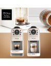 Taurus Mokabari μηχανή καφέ espresso 4-σε-1  20 bar συμβατή με αλεσμένο καφέ, και με κάψουλες Nespresso, Dolce Gusto, ESE Pods