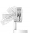 Taurus Air Lite Fold & Go ασύρματος  επαναφορτιζόμενος ανεμιστηρας 15 cm white