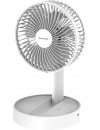Taurus Air Lite Fold & Go ασύρματος  επαναφορτιζόμενος ανεμιστηρας 15 cm white