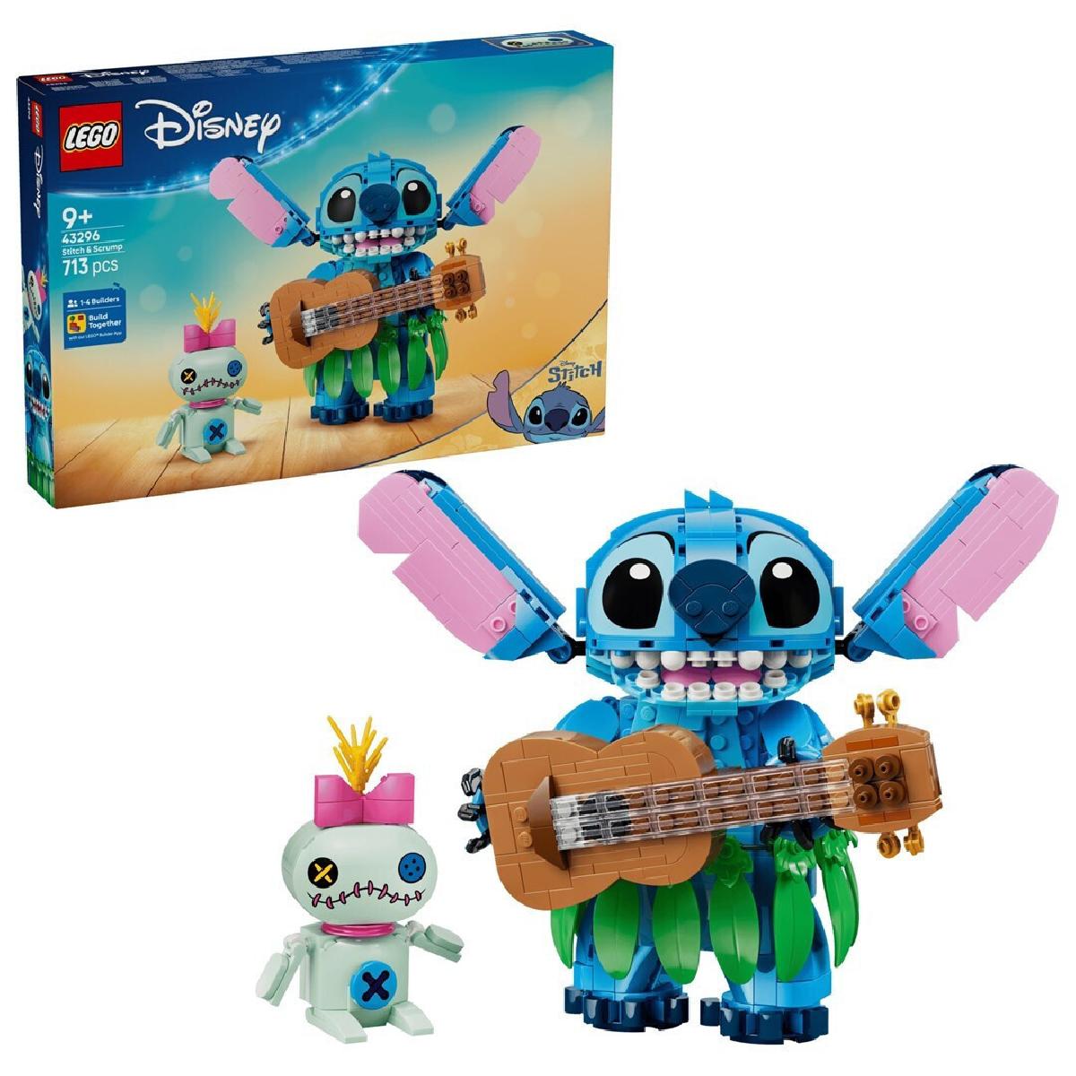 LEGO® Disney™ Stitch & Scrump (43296)
