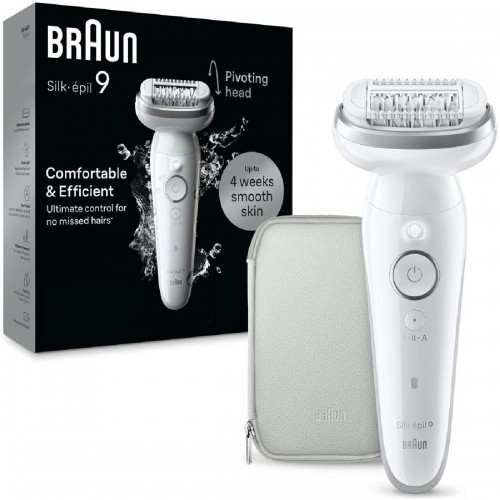 Braun Silk-epil Series 9 SES9-011 Αποτριχωτική Μηχανή white silver