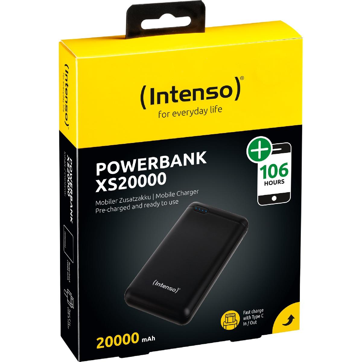 Intenso Powerbank Small XS20000 20.000mAh black (7313550)