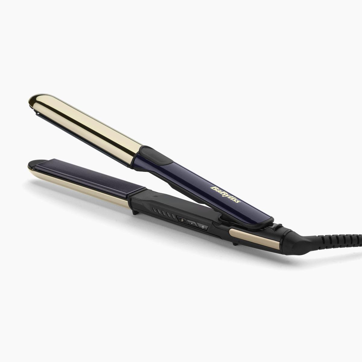 BaByliss ST484E Black Onyx Styler ισιωτικό μαλλιών black gold