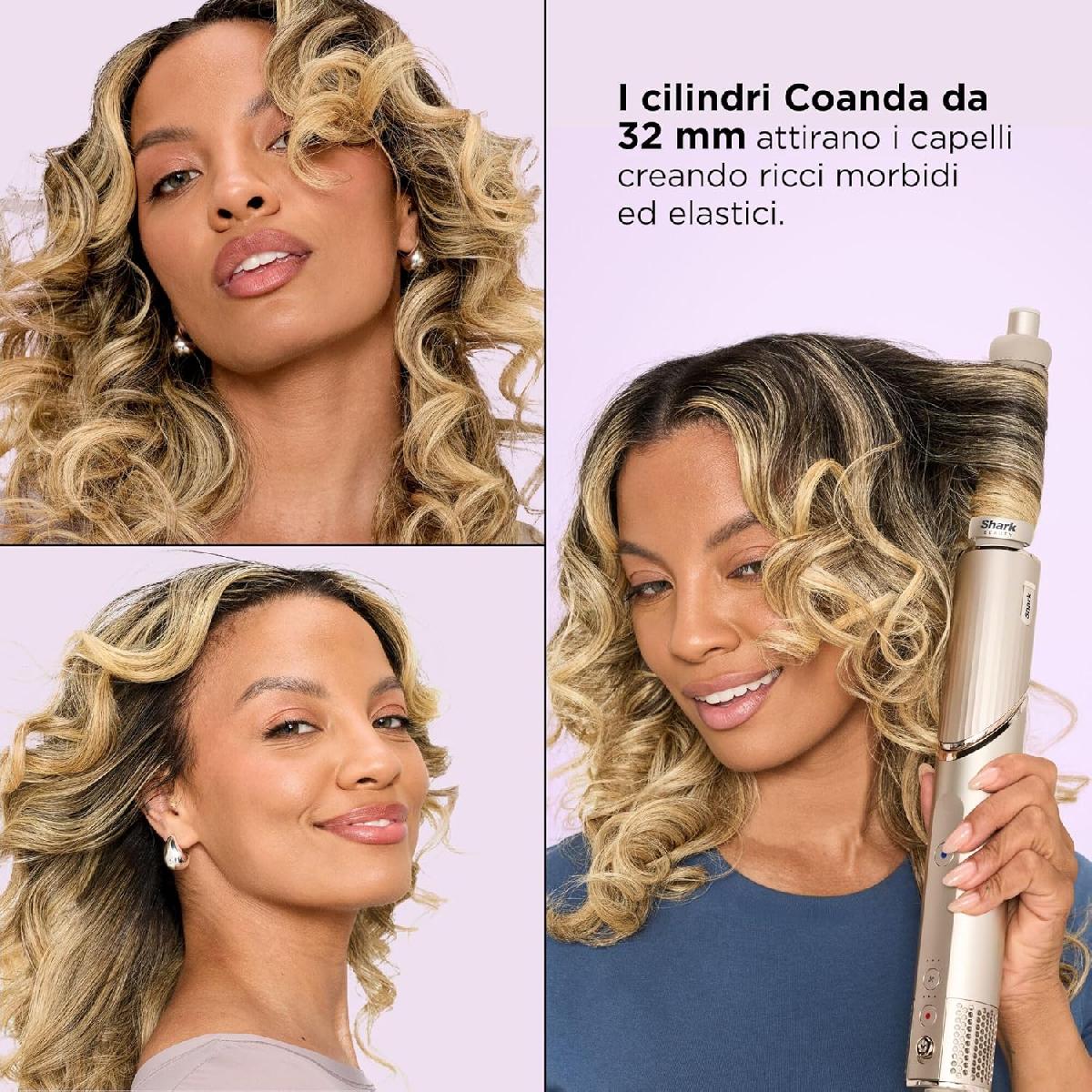 Shark HD426SLEU FlexStyle 3-in-1 Air Styler & Hair Dryer 1650 watt stone