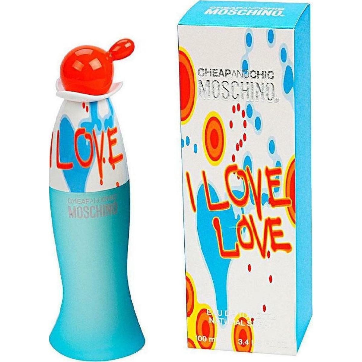 Moschino Chip and Chic I Love Love Eau de Toilette 100ml