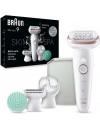 Braun Silk-epil Series 9 SES9-080 SkinSpa Αποτριχωτική Μηχανή white gold