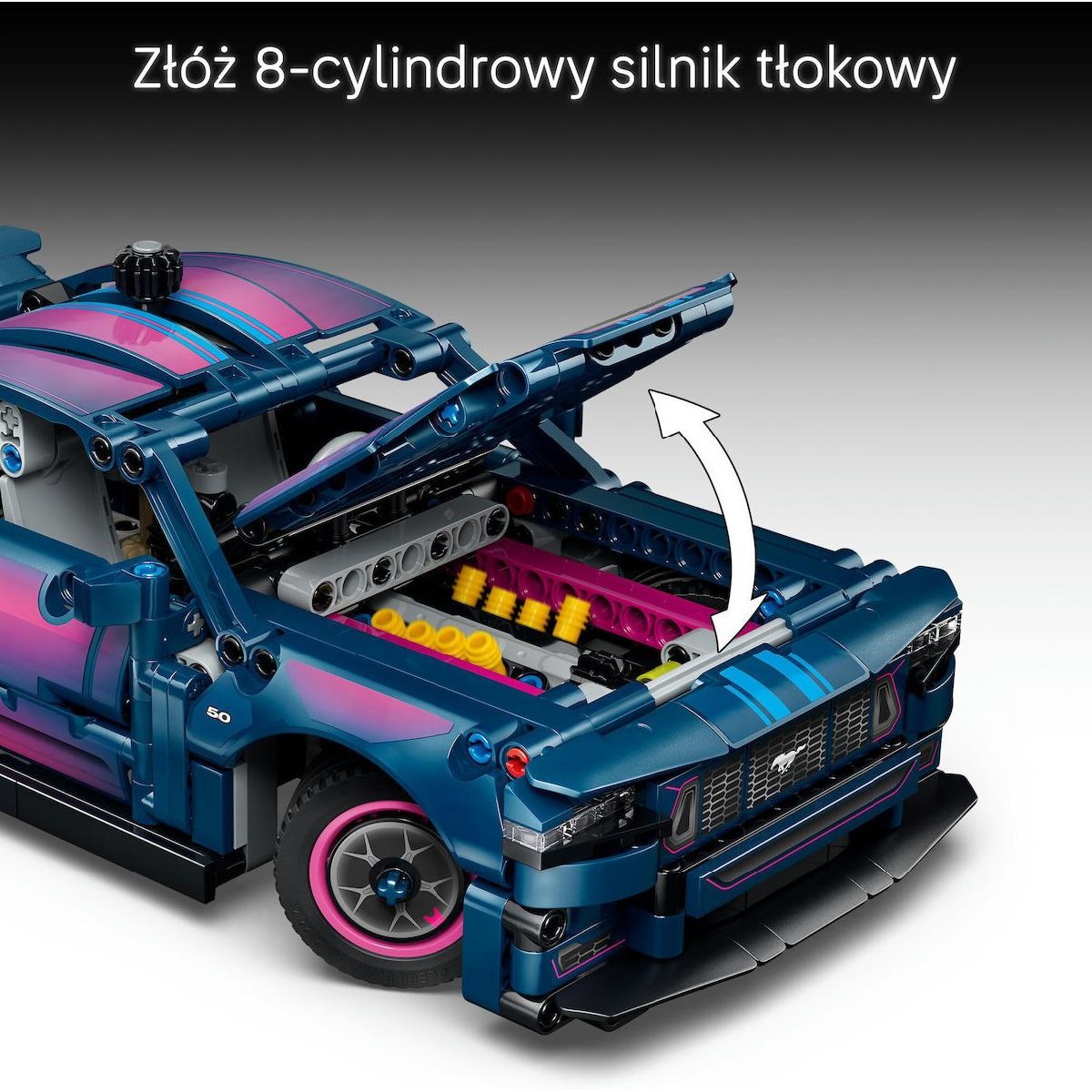 LEGO® Technic Custom Garage Ford Mustang GT Car (42236)