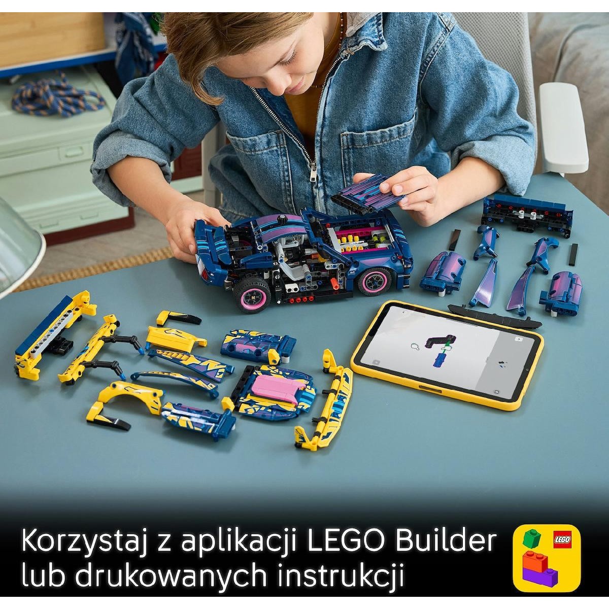 LEGO® Technic Custom Garage Ford Mustang GT Car (42236)