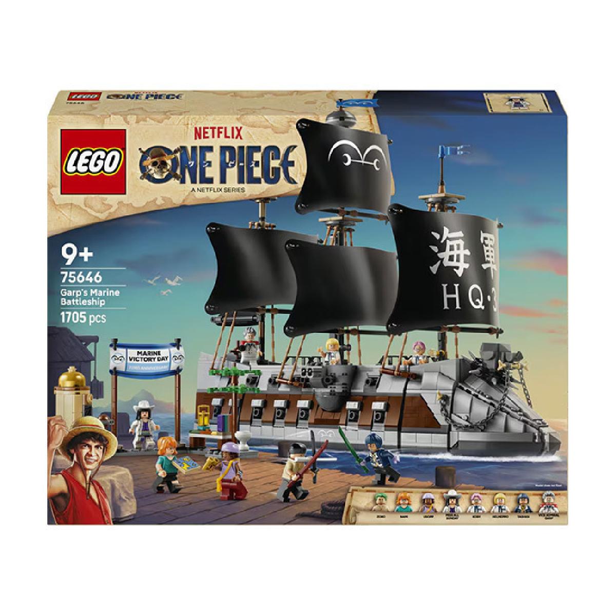 LEGO® One Piece Garp's Marine Battleship (75646)