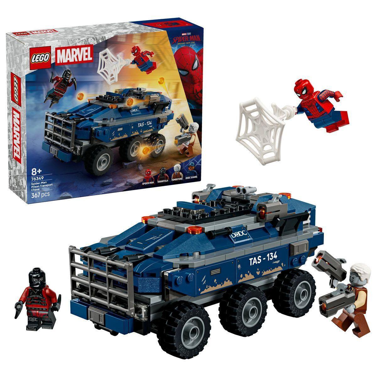 LEGO® Marvel Spider-Man Prison Transport Chase (76349)