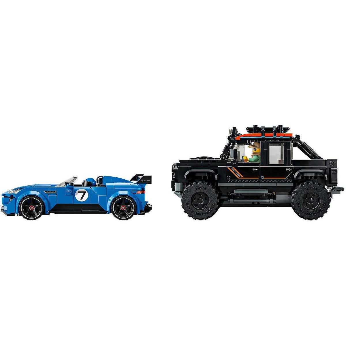 LEGO® Speed Champions Jaguar Project 7 & Land Rover Defender (77264)