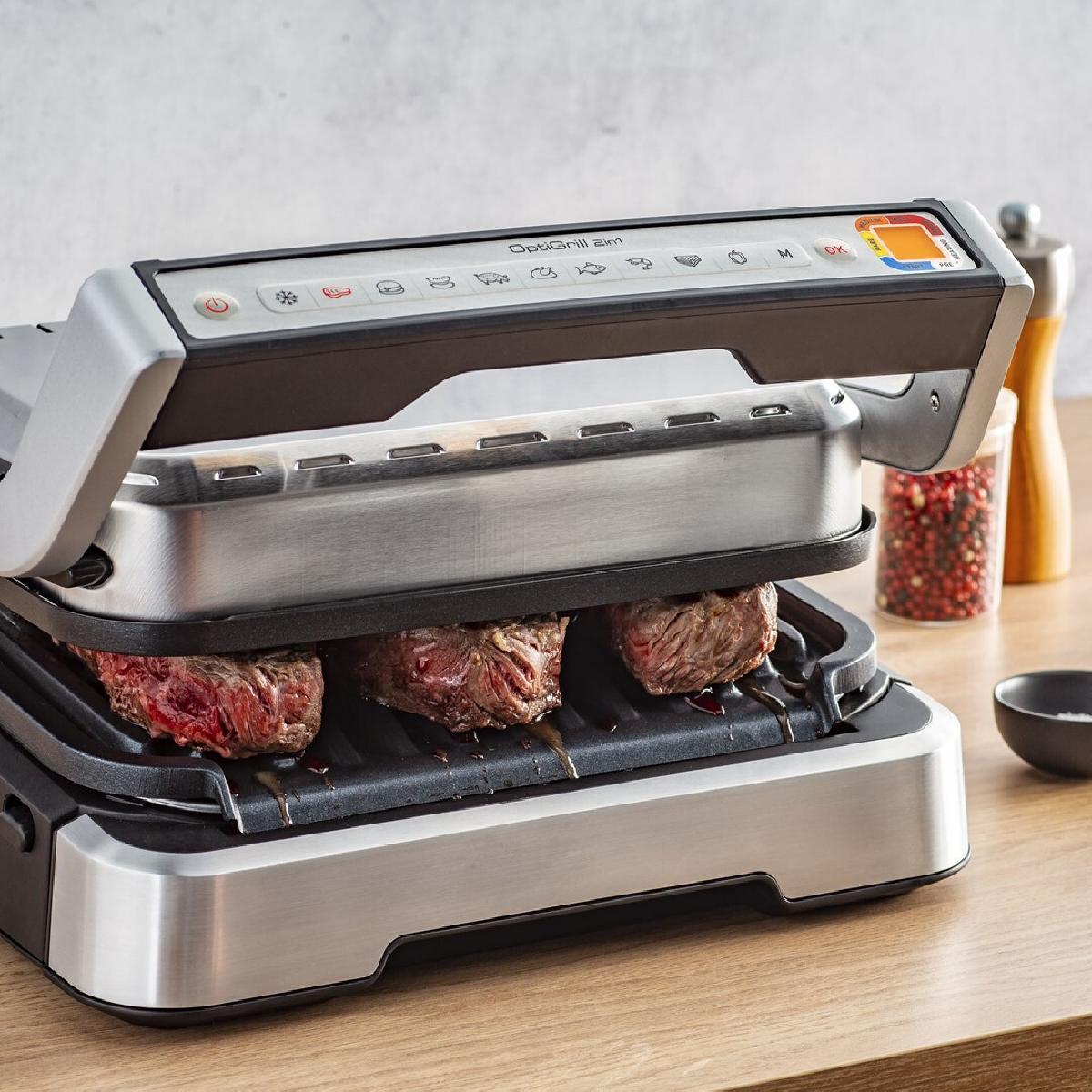 Tefal GC773D10 OptiGrill 2in1 Τοστιέρα-Γκριλιέρα 2100 watt