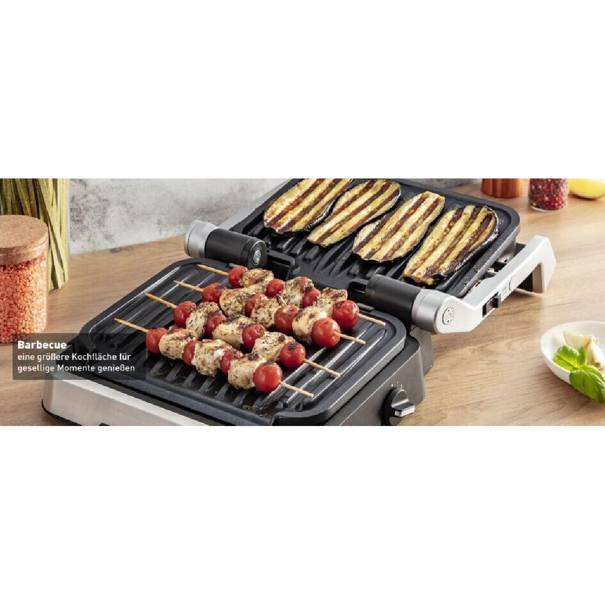 Tefal GC773D10 OptiGrill 2in1 Τοστιέρα-Γκριλιέρα 2100 watt