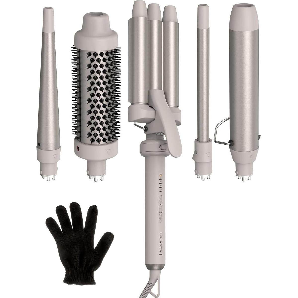 Remington Trendology CI41MS5 Σετ Ψαλιδιού Μαλλιών 5 σε 1 με Ψηφιακή Οθόνη