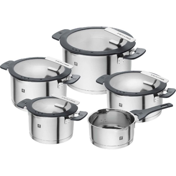 Zwilling Simplify Σετ Κατσαρόλες Ανοξείδωτο Ατσάλι 5 Τεμαχίων (66870-005-0)