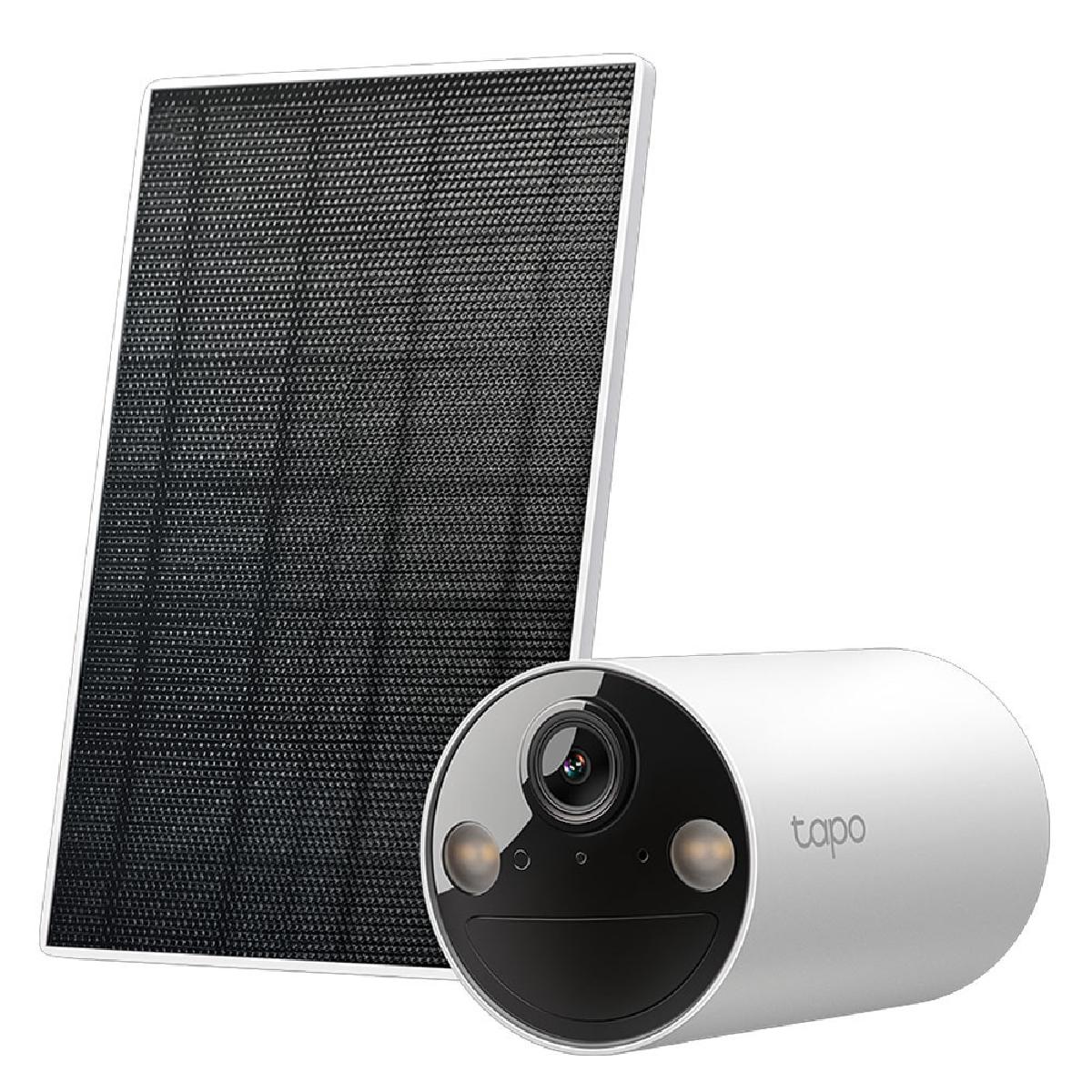 TP-Link Tapo C410 KIT Ver 2.20 IP Κάμερα Ασφαλείας 4MP 2K Wi-Fi με Ηλιακό Πάνελ για Εξωτερικό Χώρο