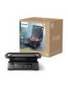Philips HD6307/70 Ηλεκτρική Τοστιέρα Γκριλιέρα 2000 watt με Ψηφιακό Έλεγχο, Θερμόμετρο & 8 Προγράμματα