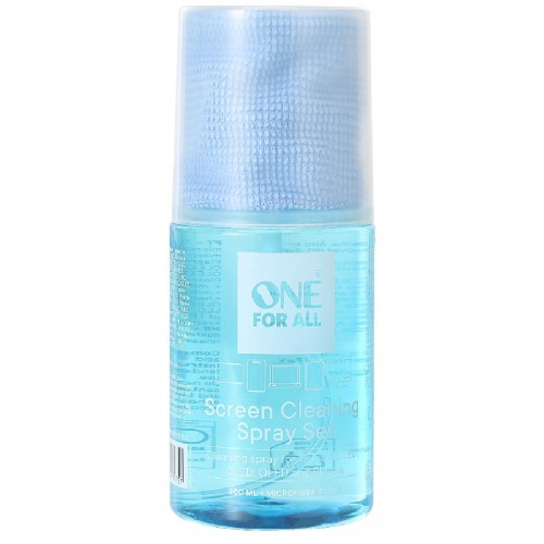 One for All CS4020 screen cleaning Set 200ml Spray for TFT.LCD,LED,OLED.QLED and plasma