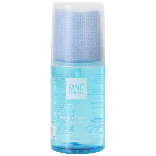One for All CS4012 screen cleaning Set 120ml Spray for TFT.LCD,LED,OLED.QLED and plasma
