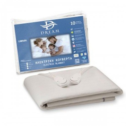 Dream Limnos 920001 Μονό Ηλεκτρικό Υπόστρωμα Λευκό 60 watt 75x155 (Ελληνικής Κατασκευής-10ετή εγγύηση)