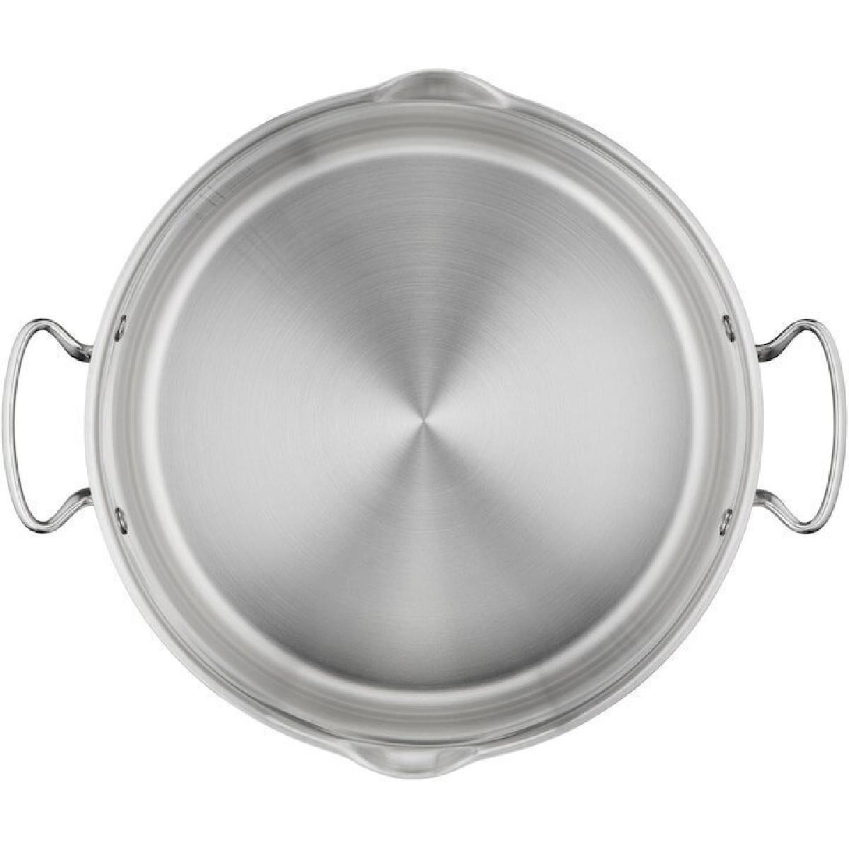 Tefal Duetto+ G719S655 Σετ Κατσαρολών 6τμχ Ανοξείδωτες με Γυάλινα Καπάκια