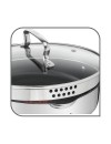 Tefal Duetto+ G719SA55 Σετ Κατσαρολών 10τμχ Ανοξείδωτες με Γυάλινα Καπάκια