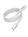 Zanae καλώδιο USB A σε Apple Lightning 1.2m Λευκό 2A