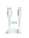 Zanae καλώδιο USB A σε Apple Lightning 1.2m Λευκό 2A