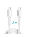 Zanae καλώδιο USB C σε USB C 1.2m Λευκό 3A