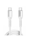 Zanae καλώδιο USB C σε USB C 1.2m Λευκό 3A