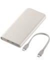 Samsung EB-P3401XUEGWW Power Bank 10.000mAh 25W με 2 θύρες USB-C beige