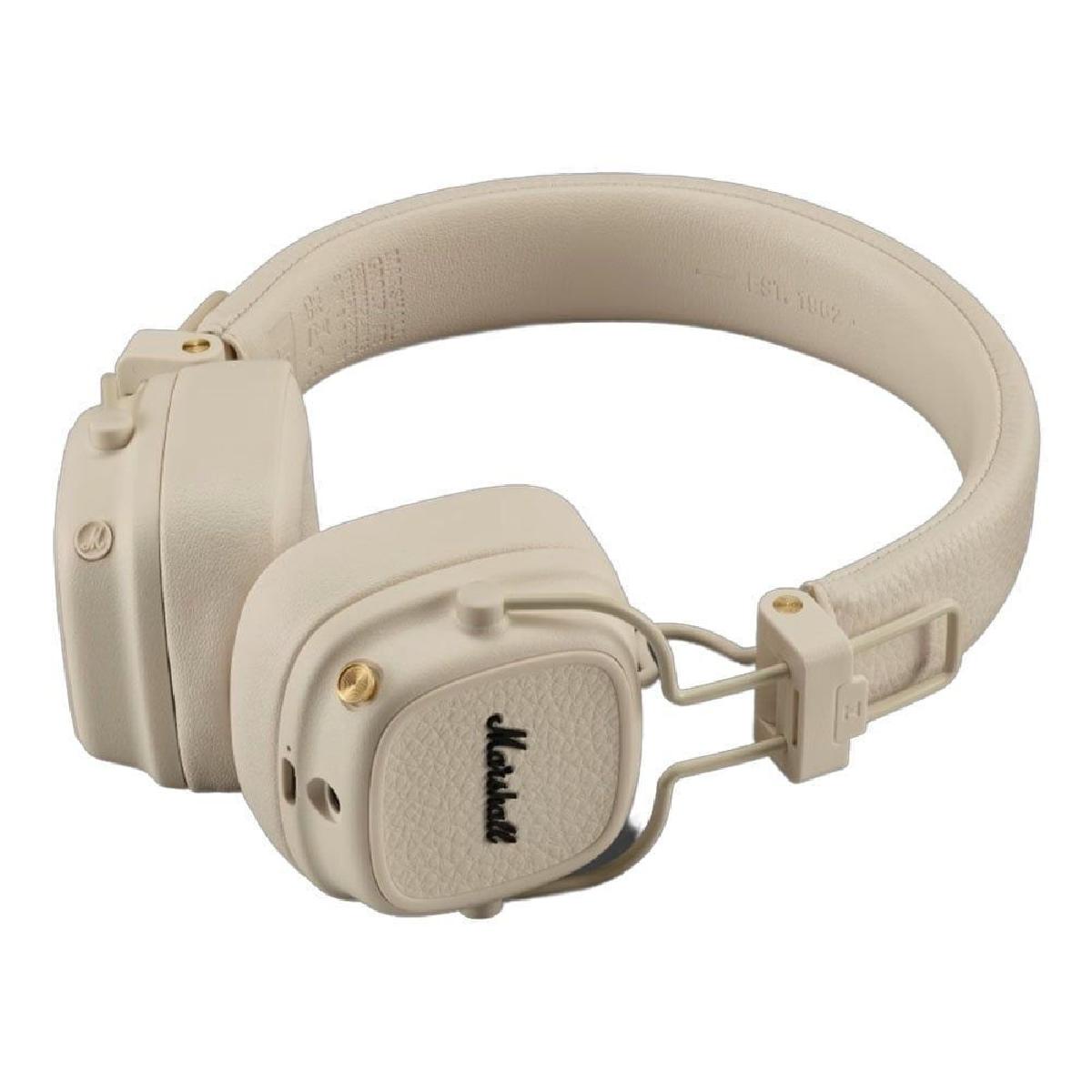 Marshall Major V Bluetooth Headphones creme (1006833)