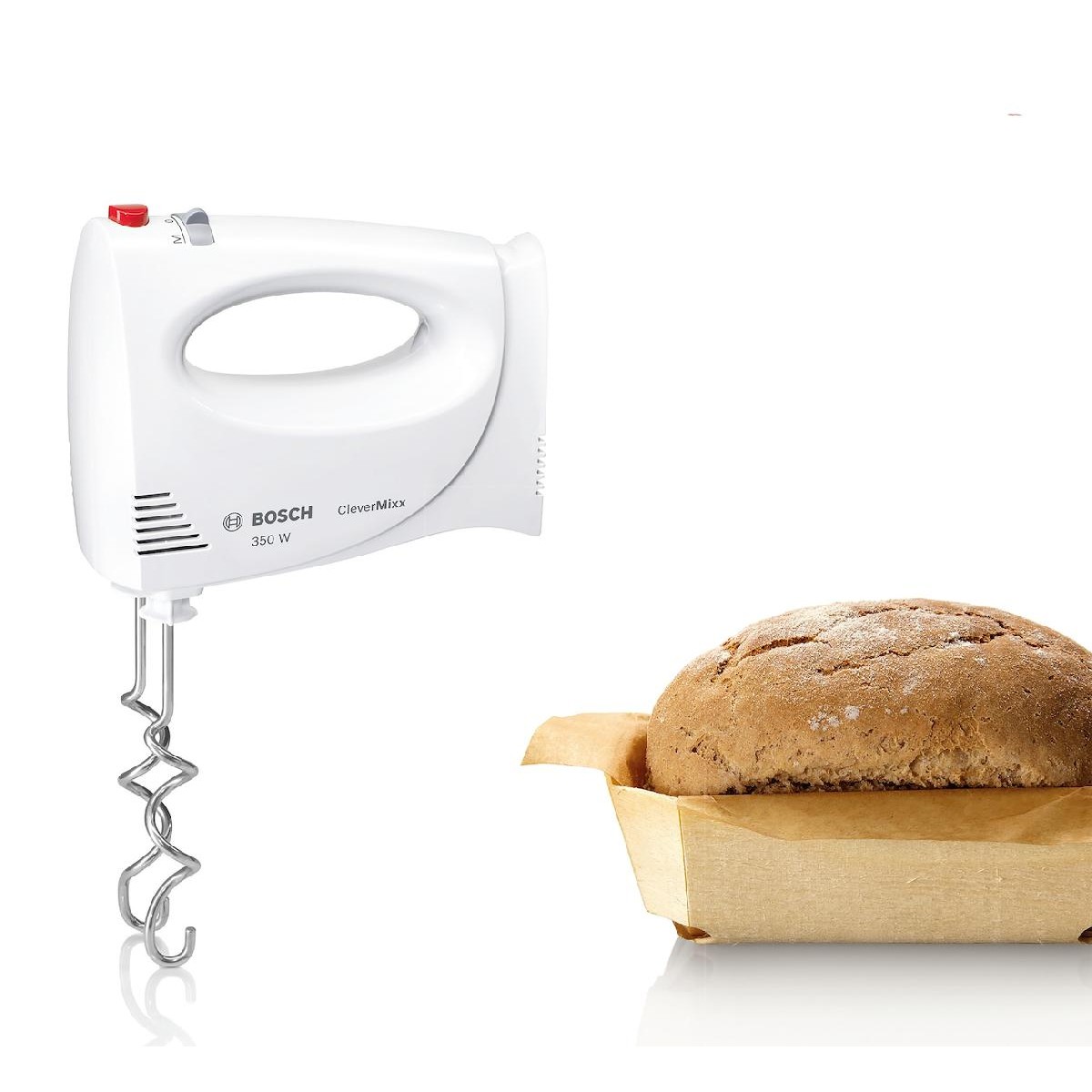 Bosch CleverMixx MFQ3030 Hand Mixer 350Watt White
