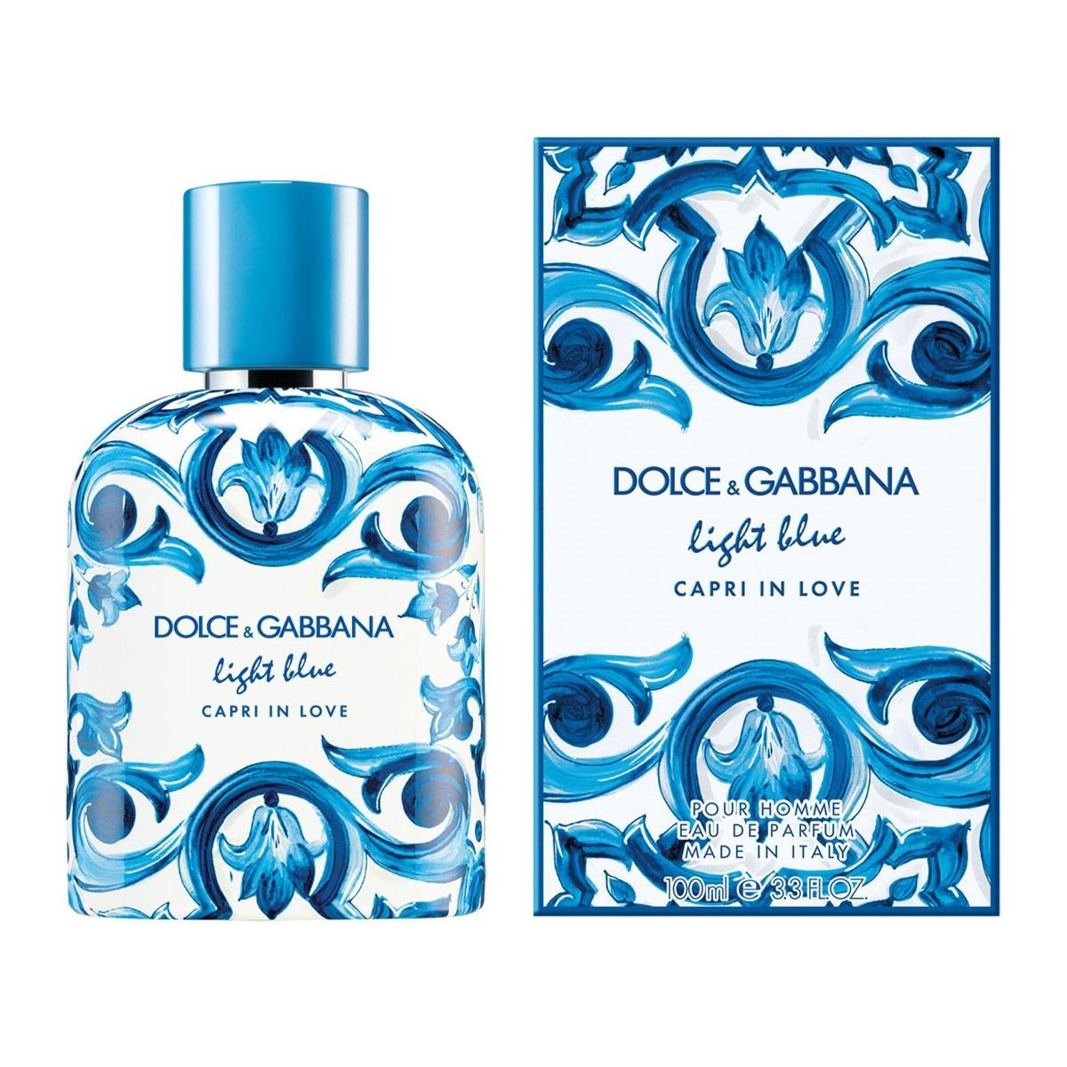 Dolce & Gabbana Light Blue Capri In Love Pour Homme Eau de Parfum 100ml