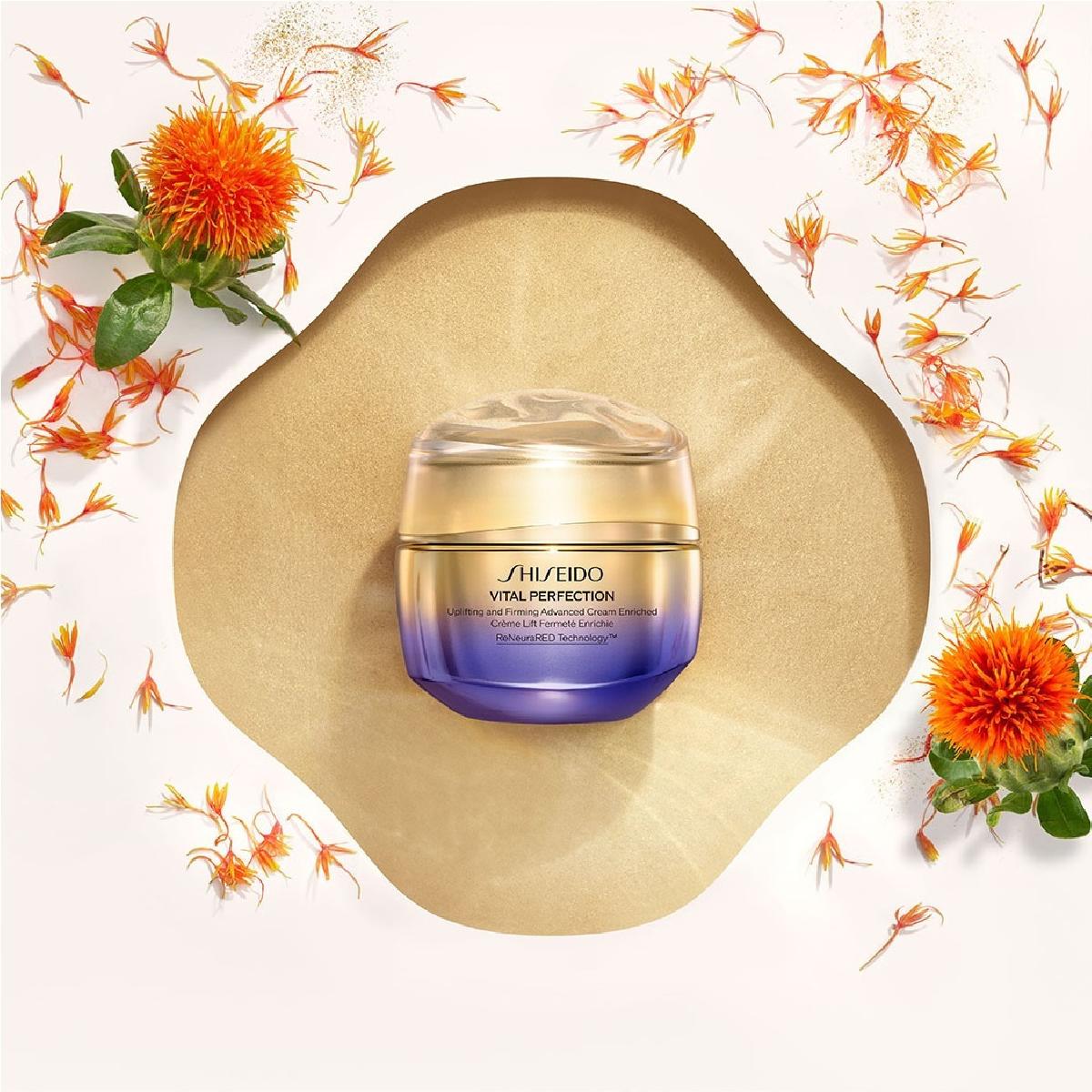 Shiseido Vital Perfection Uplifting And Firming Advanced Enriched Cream 50ml Αντιγηραντική Κρέμα Προσώπου