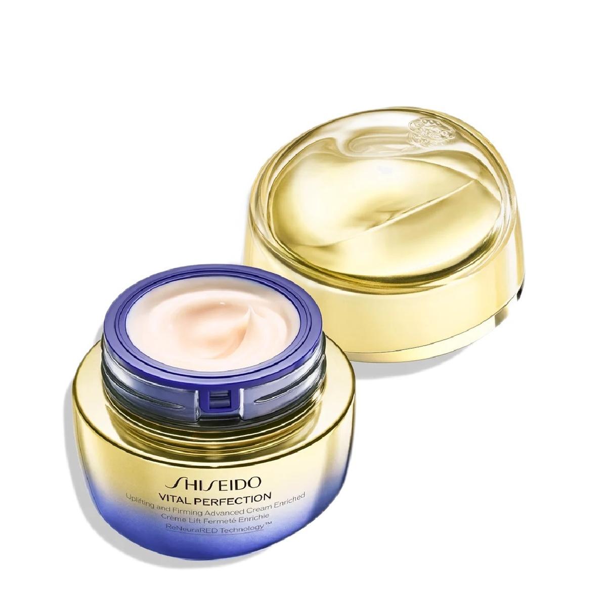 Shiseido Vital Perfection Uplifting And Firming Advanced Enriched Cream 50ml Αντιγηραντική Κρέμα Προσώπου