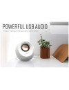 Creative Pebble V3 Ηχεία Υπολογιστή 2.0 με Bluetooth 8 watt white