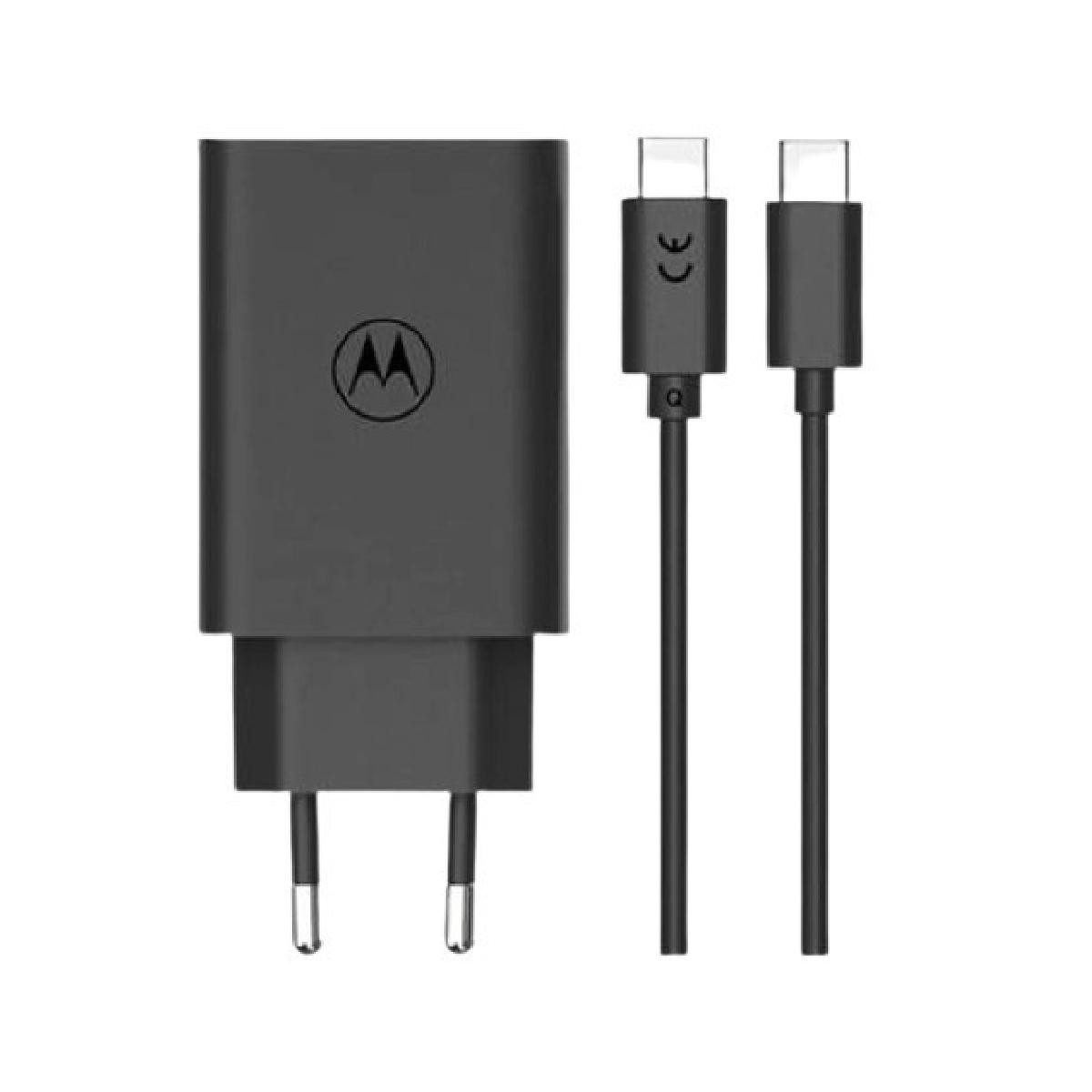 Motorola MC-682N TurboPower charger 68 watt USB-C to USB-C with cable black