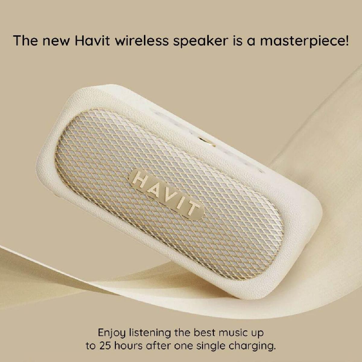 Havit SK905BT Classic I  Ηχείο Bluetooth 20 watt beige