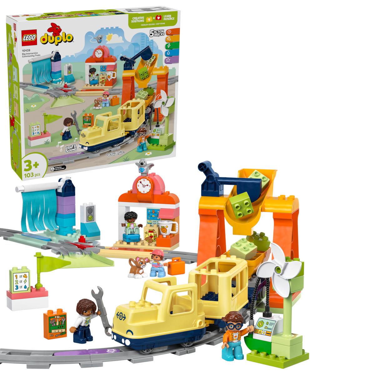 LEGO® DUPLO® Big Interactive Community Train (10428)