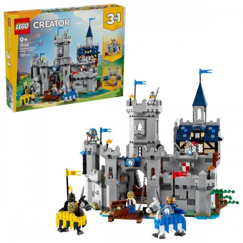 LEGO® Creator 3in1 Medieval Horse Knight Castle (31168)