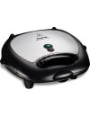 Tefal Break Time SW6148  τοστιέρα βαφλιέρα 700 watt με 3 set Αποσπώμενες Πλάκες black gray