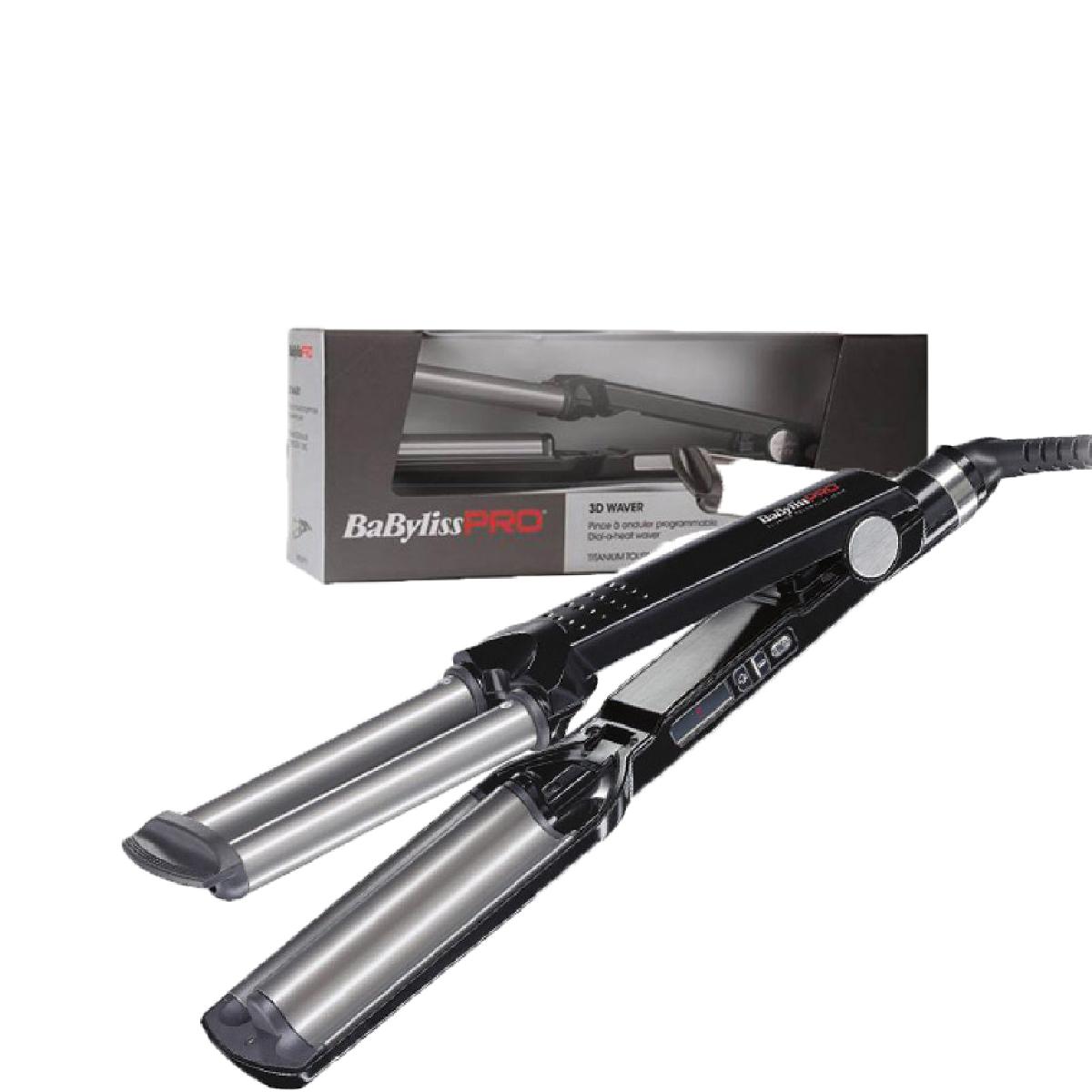 BaByliss Pro BAB2369TTE Ionic 3D Waver Curling επαγγελματικό τριπλό ψαλίδι μαλλιών 79 watt