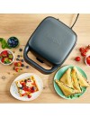 Tefal SW862BF0 Snack Collection  τοστιέρα βαφλιέρα 700 watt με 3 set Αποσπώμενες Πλάκες Black, Dark Green