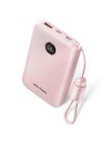 Vention Power Bank 10000mAh 22.5W με USB-A & USB-C pink (FKAP0-C)