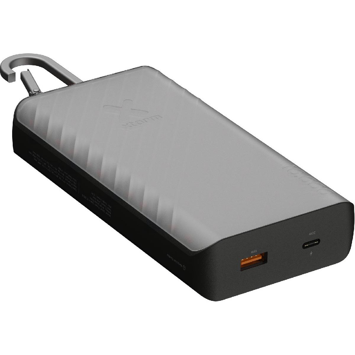 Xtorm Solar Powerbank & Flashlight  20 watt 10.000mAh black (XG2ES101)
